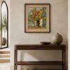 Quadro floreale incorniciato