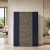daclaudia-fur-001 Mobile blu con fascia materica minerale